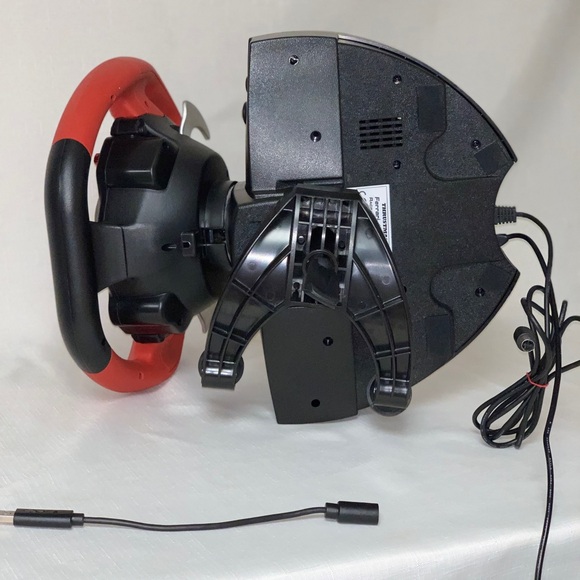 Xbox THRUSTMASTER Ferrari 458 Spider Racing Steering Wheel Pedal Video Game Car - Picture 8 of 16